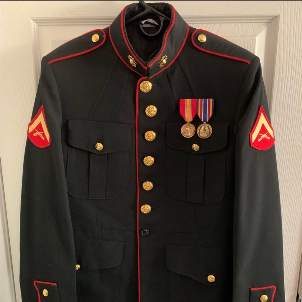 United States Marine Corps, USMC, Dress Blue coat